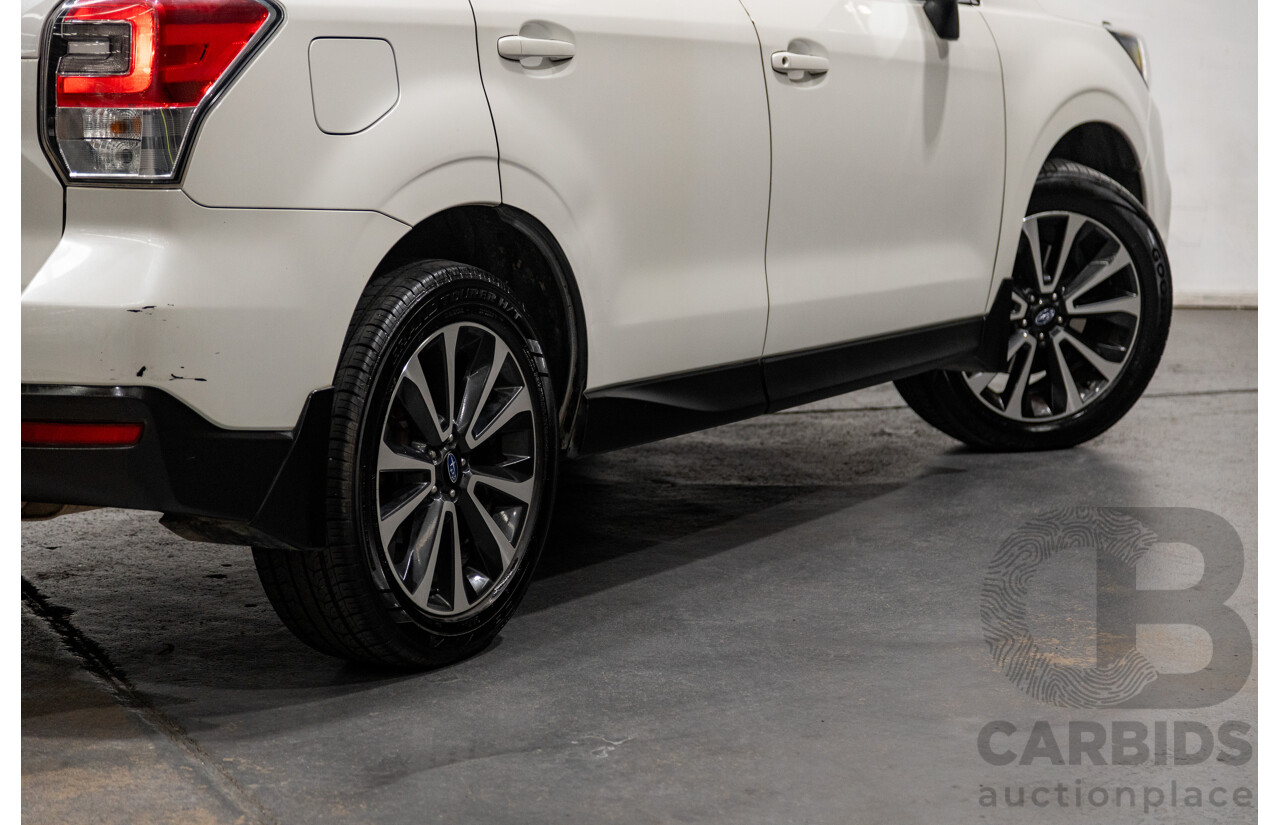 8/2016 Subaru Forester 2.0d-S (AWD) MY16 4d Wagon Pearl White Metallic Turbo Diesel 2.0L