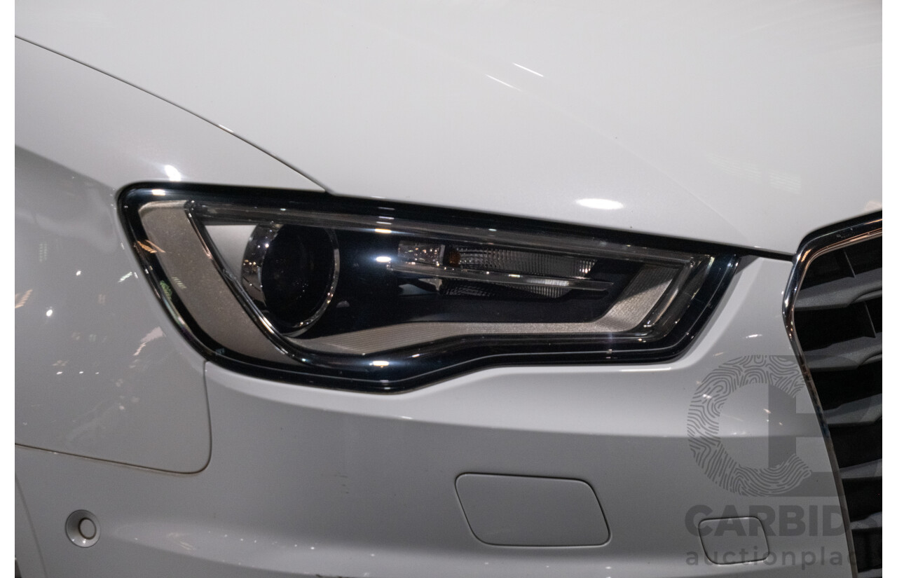 1/2016 Audi A3 1.4 TFSI Attraction 8V MY16 5d Sedan White Turbo 1.4L
