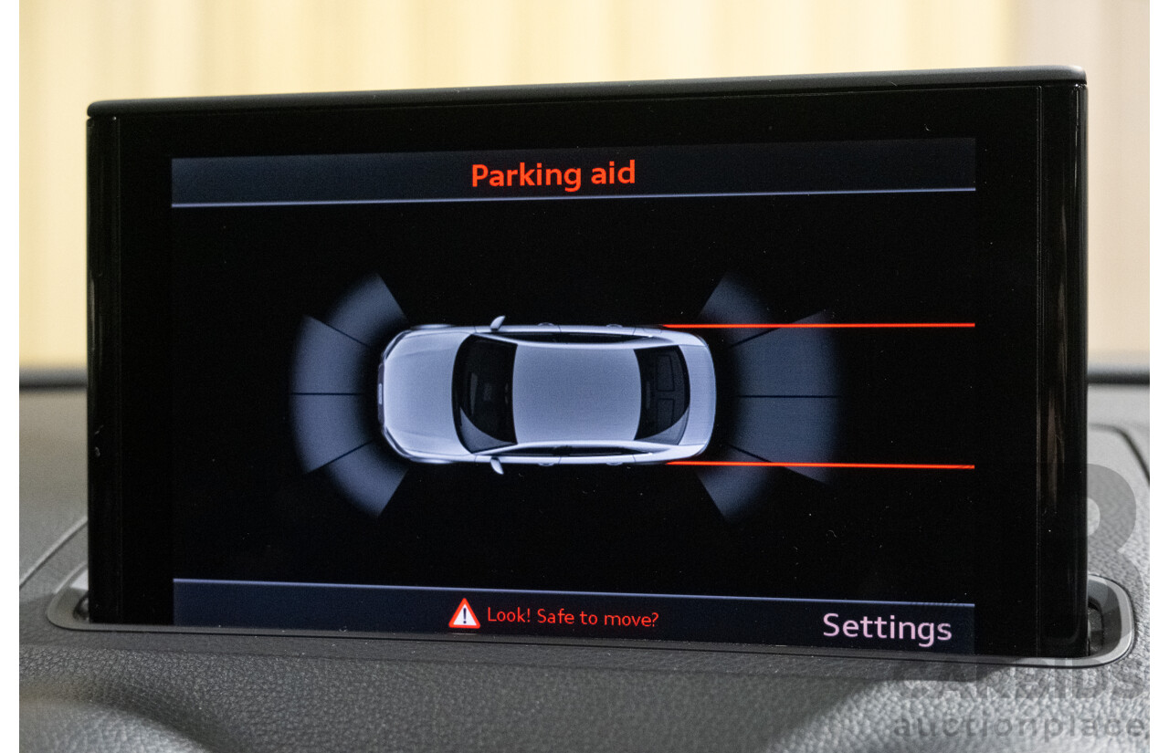 1/2016 Audi A3 1.4 TFSI Attraction 8V MY16 5d Sedan White Turbo 1.4L