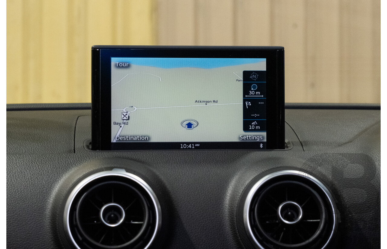 1/2016 Audi A3 1.4 TFSI Attraction 8V MY16 5d Sedan White Turbo 1.4L