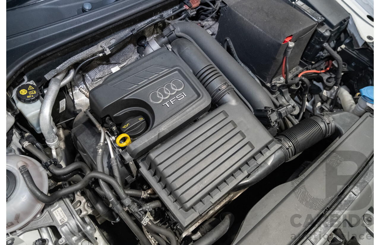 1/2016 Audi A3 1.4 TFSI Attraction 8V MY16 5d Sedan White Turbo 1.4L