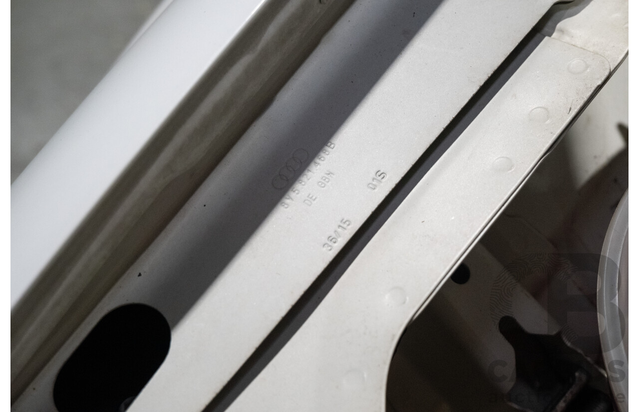 1/2016 Audi A3 1.4 TFSI Attraction 8V MY16 5d Sedan White Turbo 1.4L