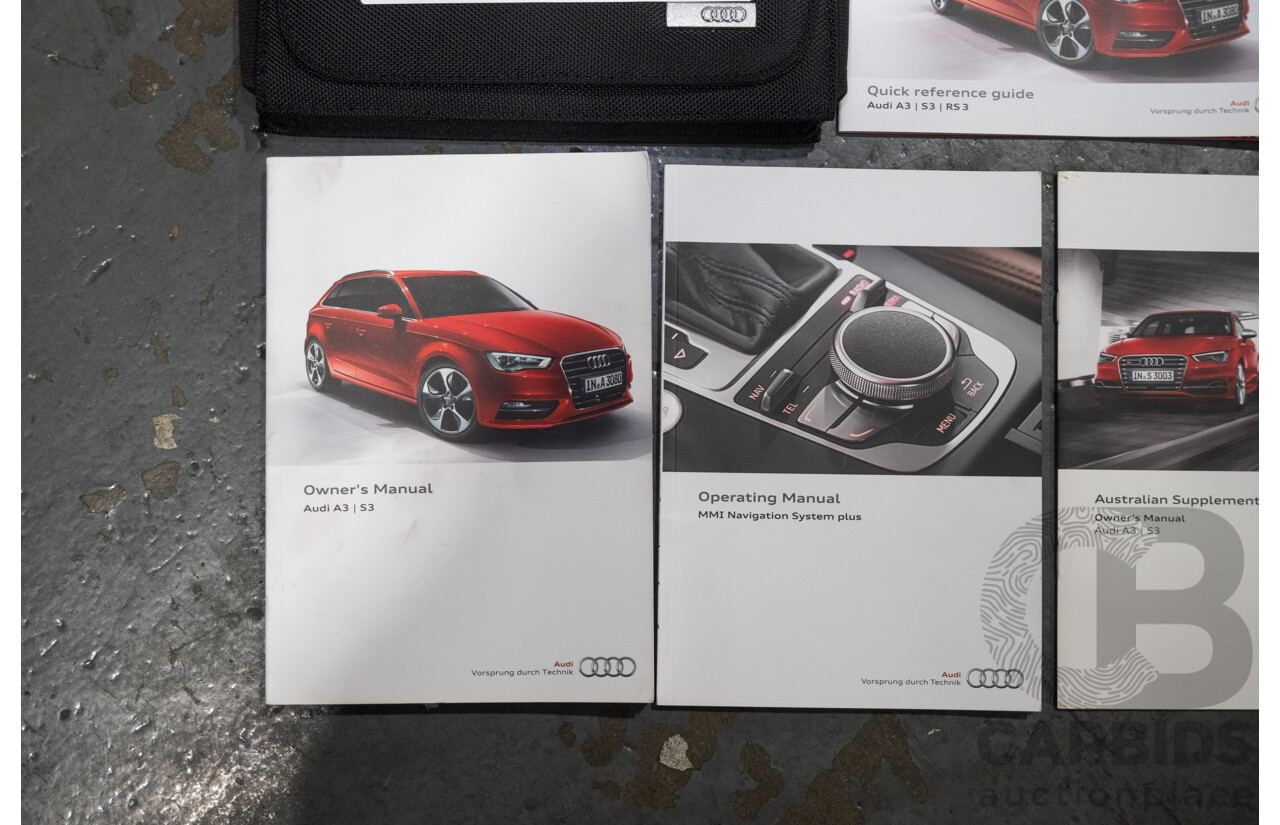 1/2016 Audi A3 1.4 TFSI Attraction 8V MY16 5d Sedan White Turbo 1.4L