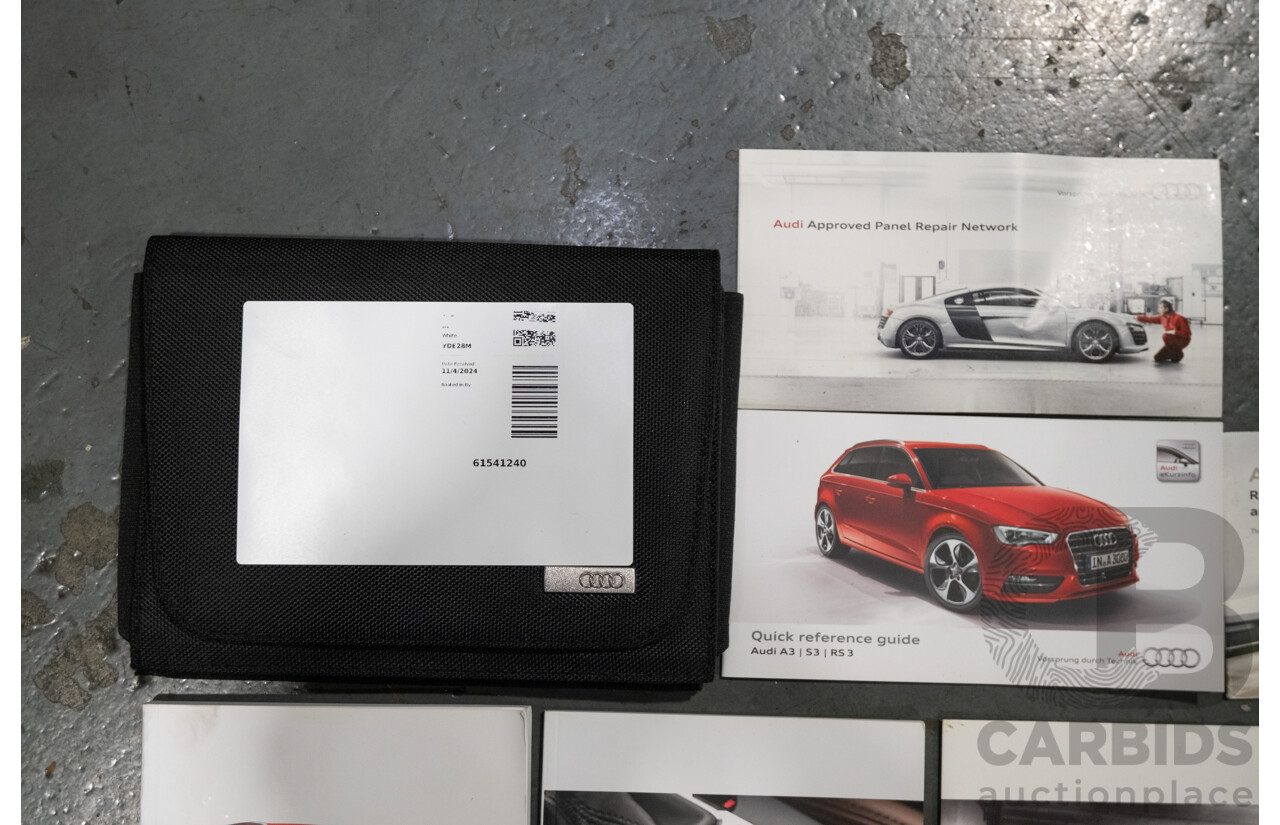 1/2016 Audi A3 1.4 TFSI Attraction 8V MY16 5d Sedan White Turbo 1.4L