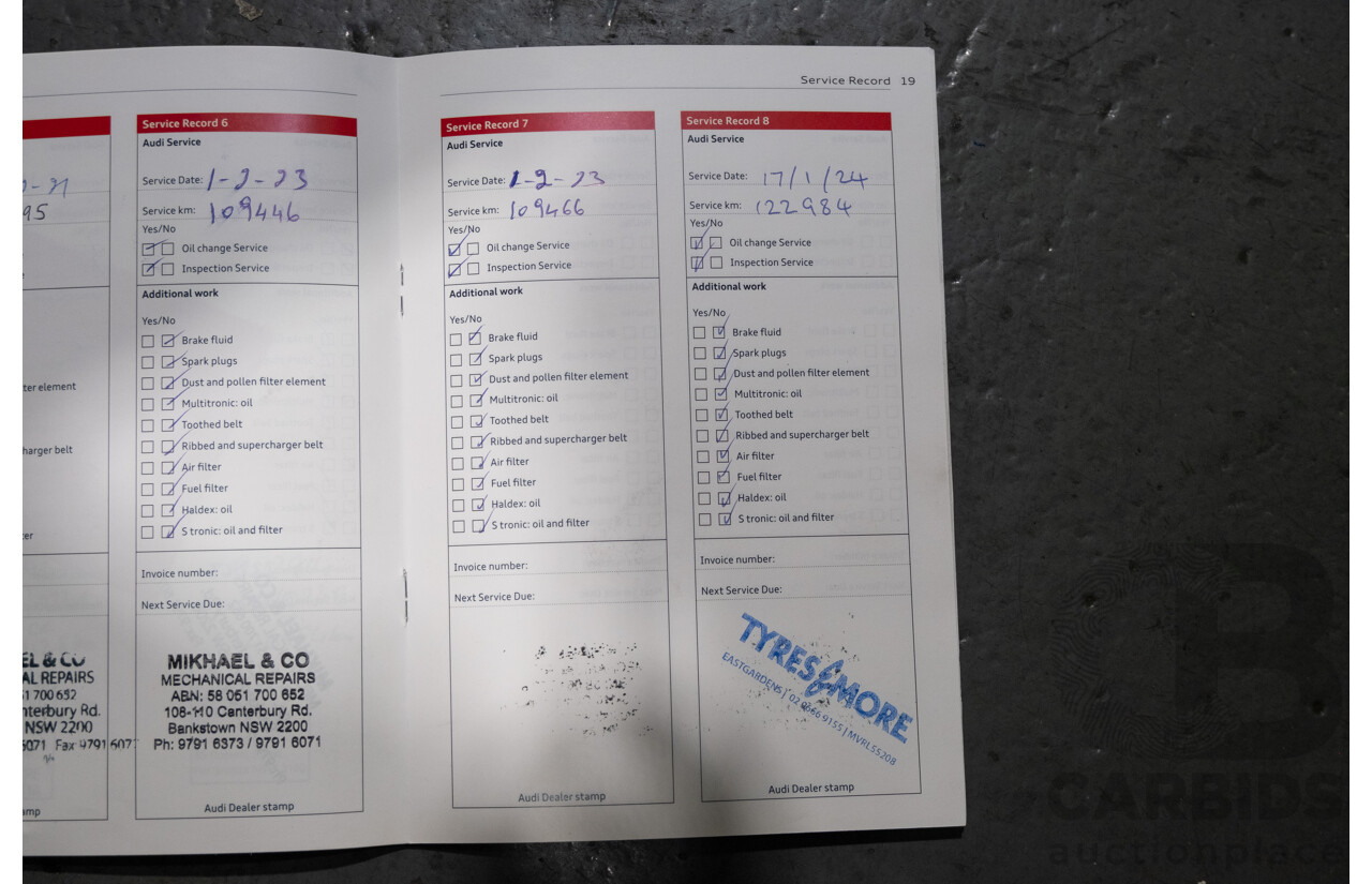 1/2016 Audi A3 1.4 TFSI Attraction 8V MY16 5d Sedan White Turbo 1.4L