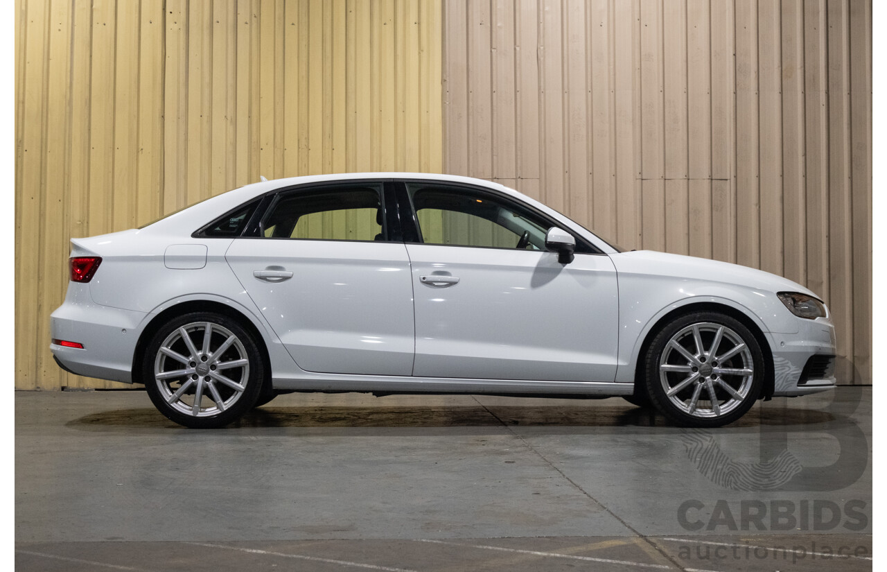 1/2016 Audi A3 1.4 TFSI Attraction 8V MY16 5d Sedan White Turbo 1.4L