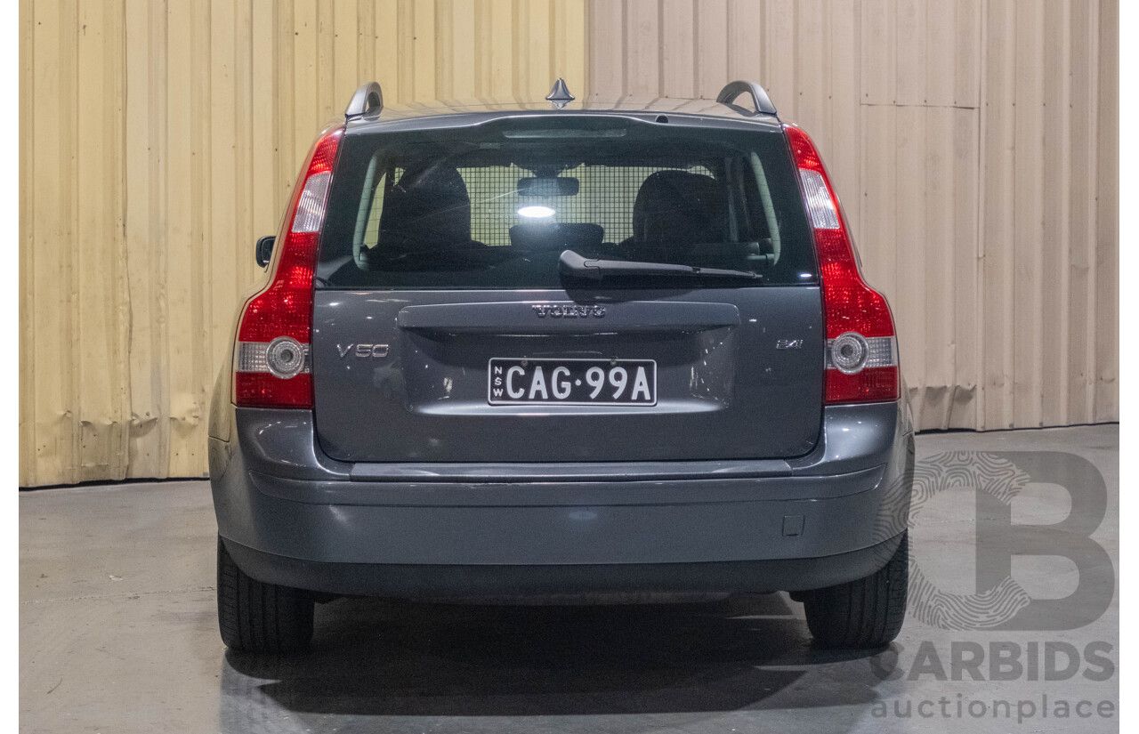 3/2006 Volvo V50 2.4 MS 4d Wagon Metallic Grey 2.4L