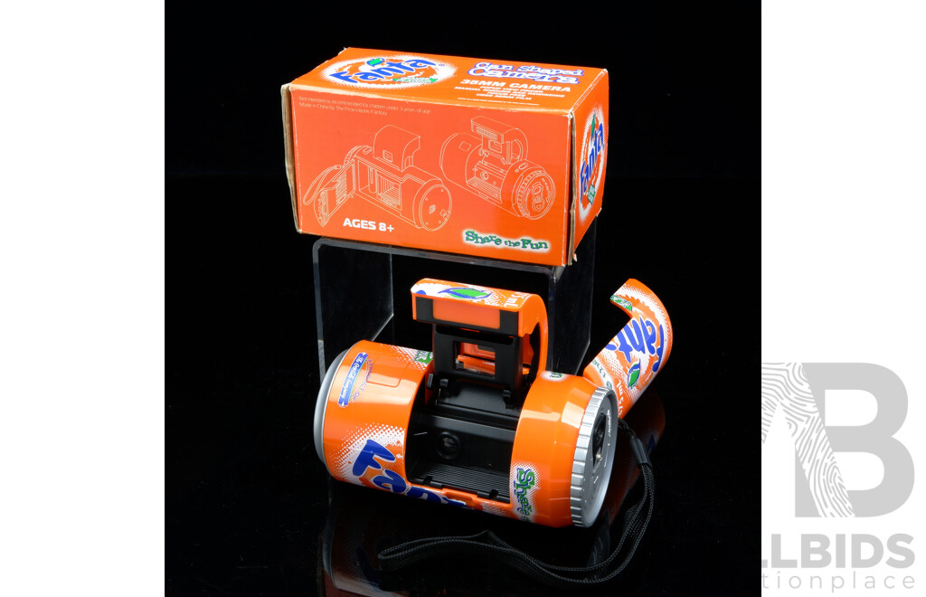 Retro Fanta Orange Flavour Can Shaped 35mm Camera in Original Box