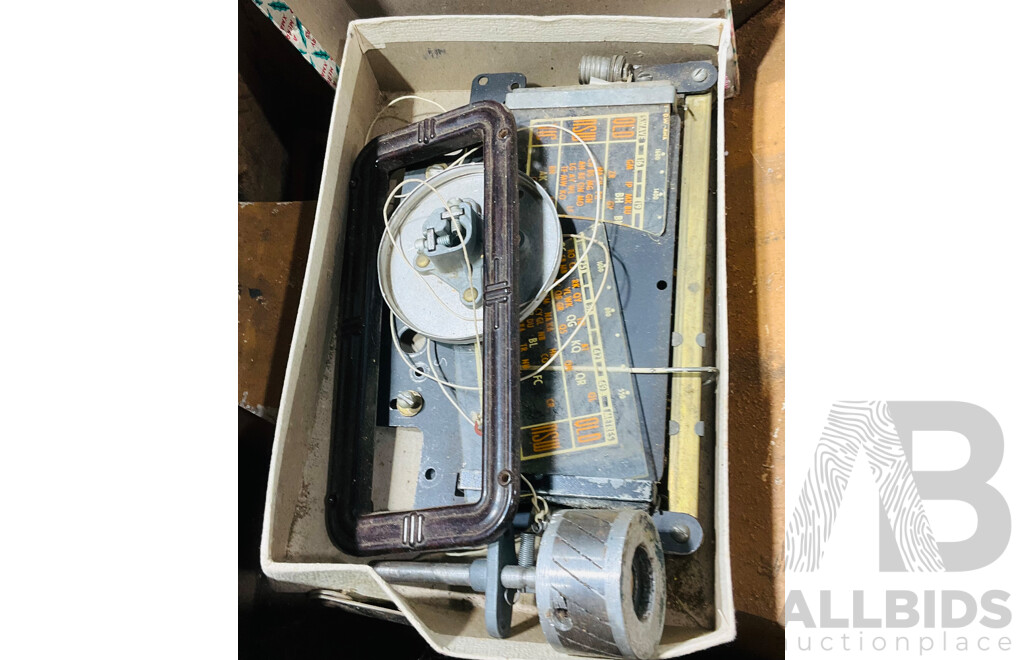 Very Large Lot of Vintage Gramophone Parts for Restoration Project