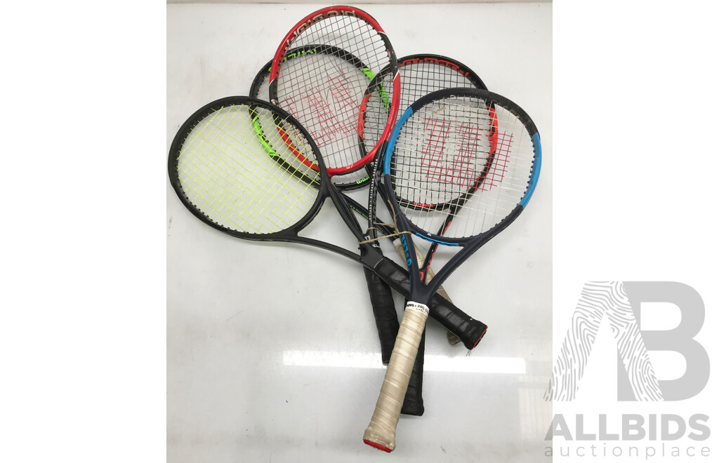 Assorted Wilson Tennis Racquets - Lot 1541839 | ALLBIDS