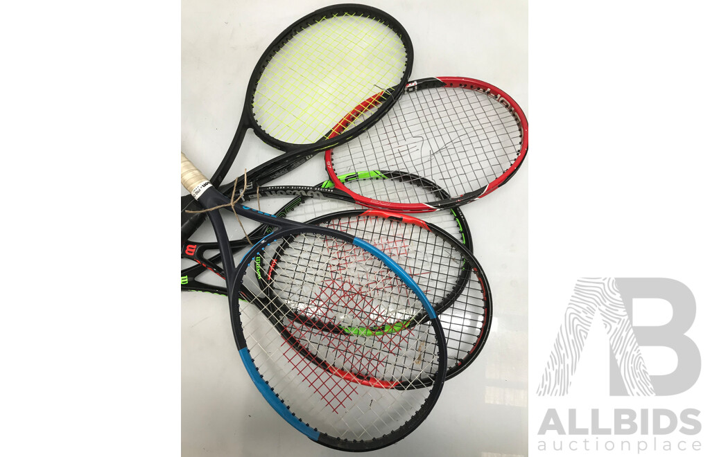 Assorted Wilson Tennis Racquets - Lot 1541839 | ALLBIDS