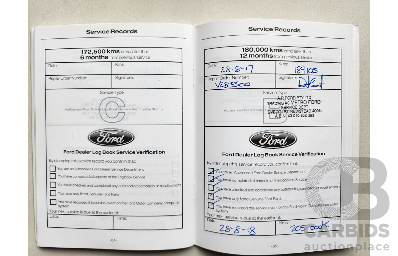 04/2013 Ford Mondeo LX TDCi FWD MC 4D Wagon White 2.0L