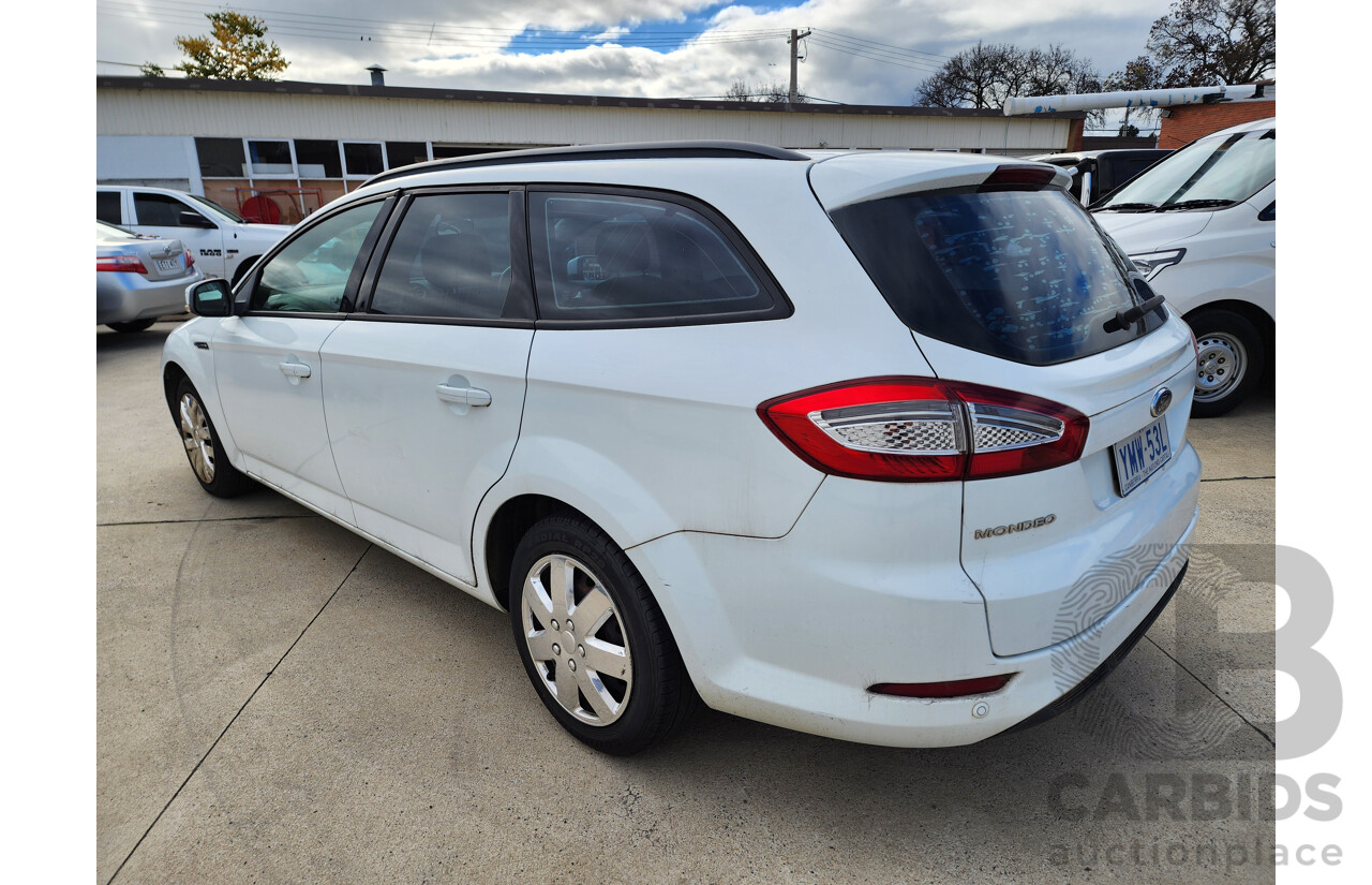 04/2013 Ford Mondeo LX TDCi FWD MC 4D Wagon White 2.0L