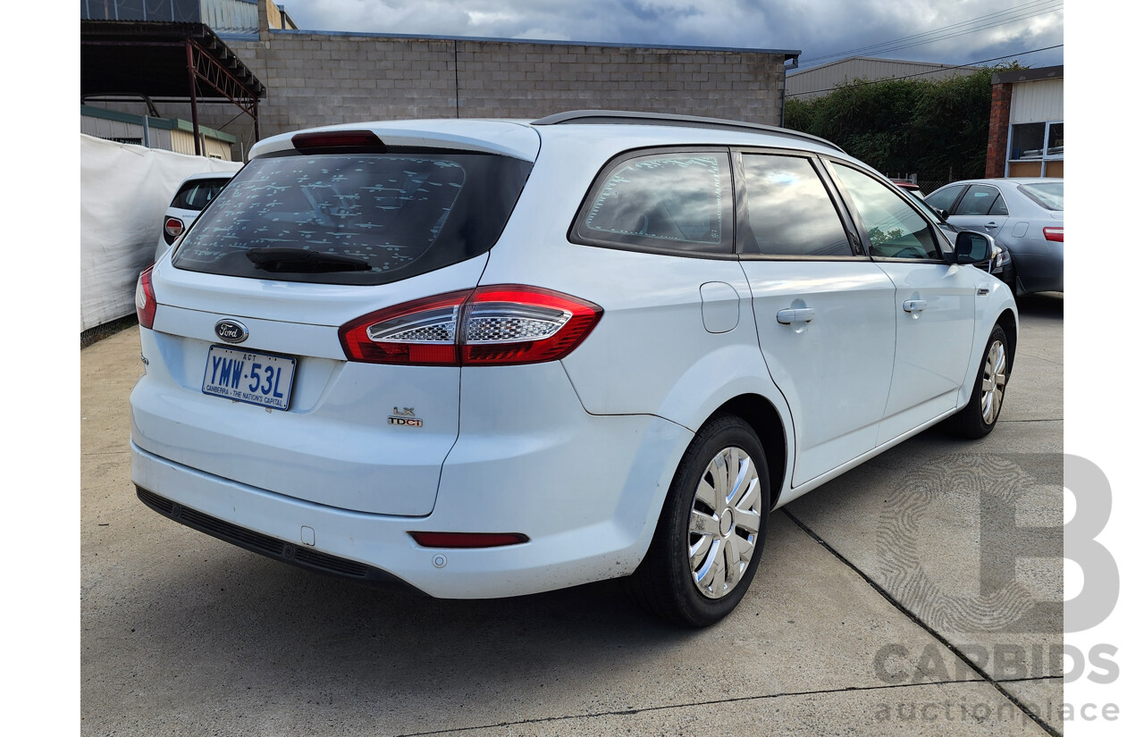 04/2013 Ford Mondeo LX TDCi FWD MC 4D Wagon White 2.0L