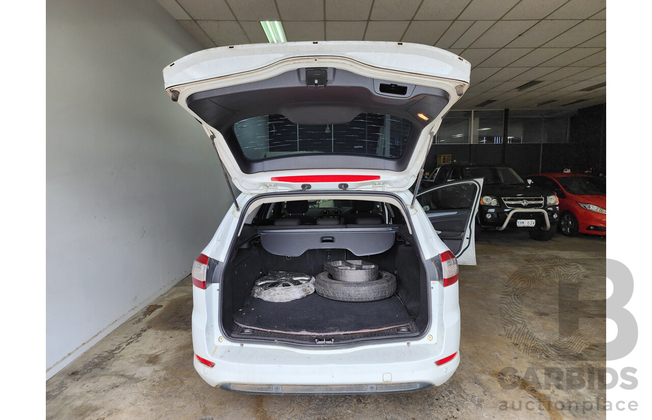 04/2013 Ford Mondeo LX TDCi FWD MC 4D Wagon White 2.0L