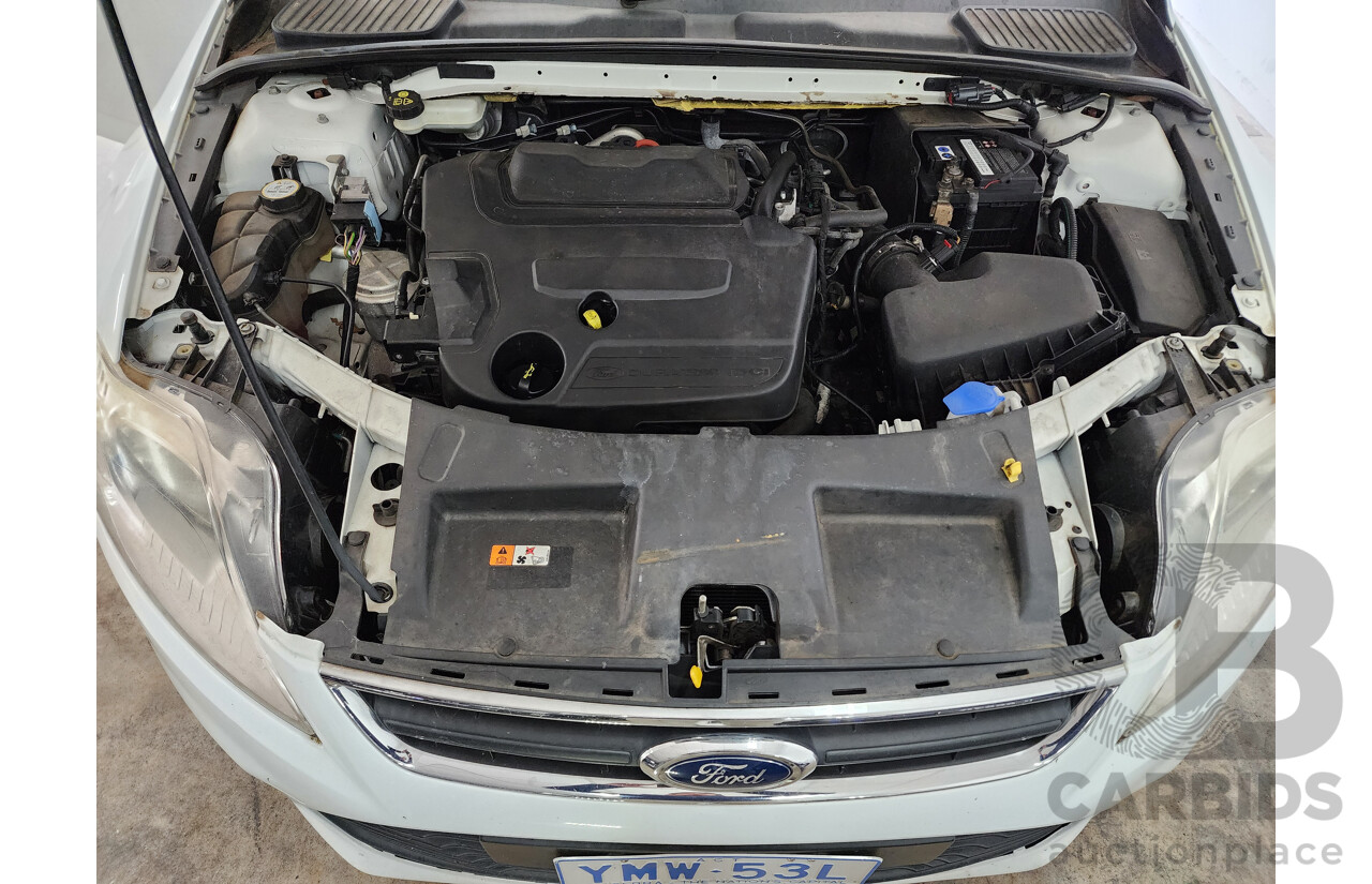 04/2013 Ford Mondeo LX TDCi FWD MC 4D Wagon White 2.0L