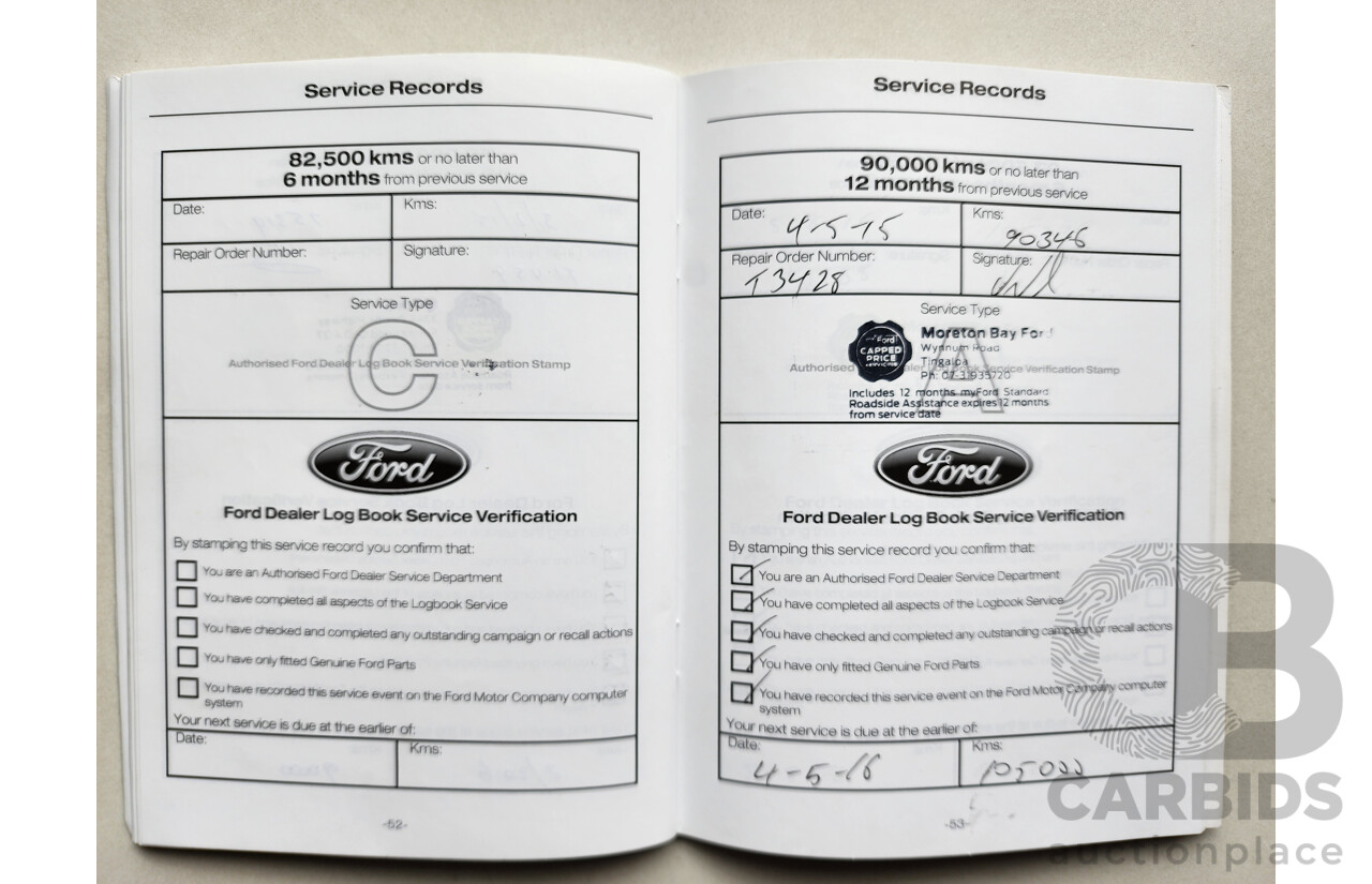 04/2013 Ford Mondeo LX TDCi FWD MC 4D Wagon White 2.0L