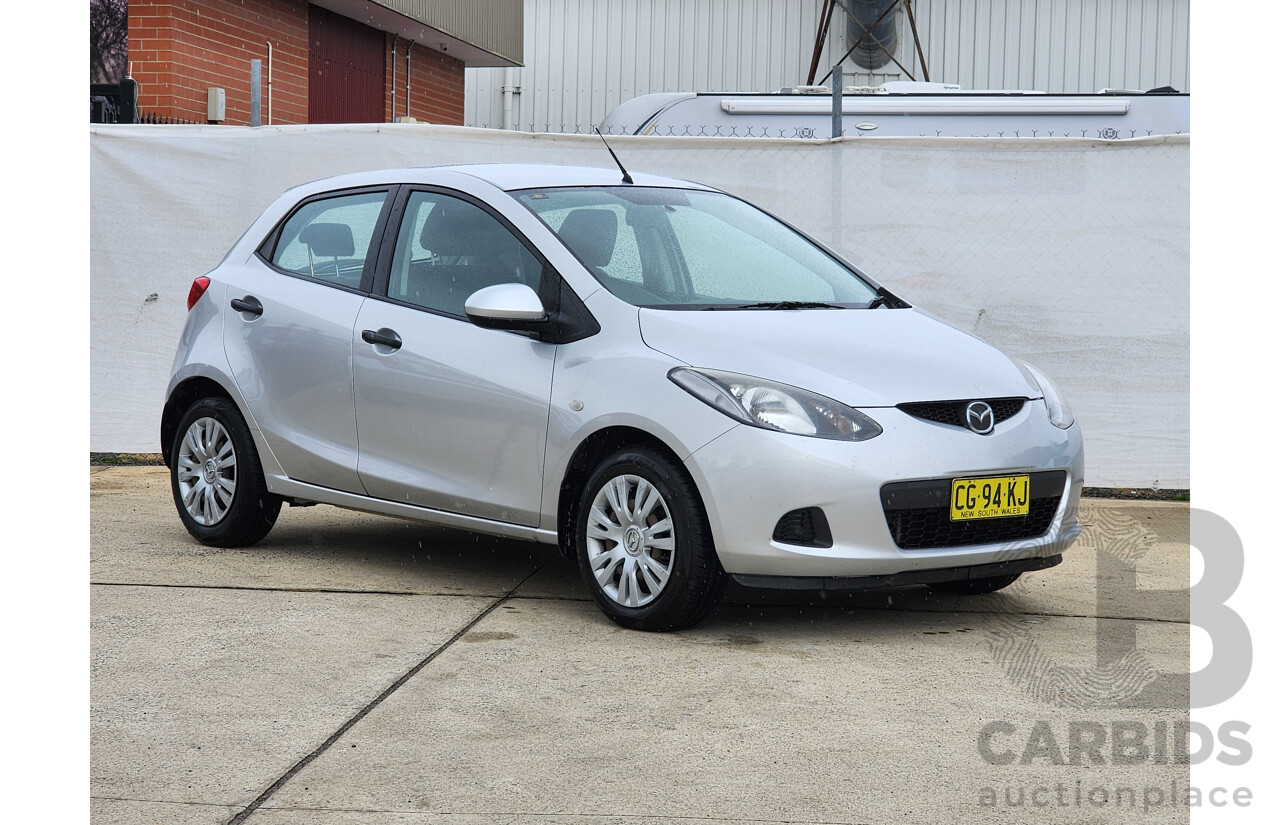 04/2009 Mazda Mazda2 NEO FWD DE 5D Hatchback Silver 1.5L