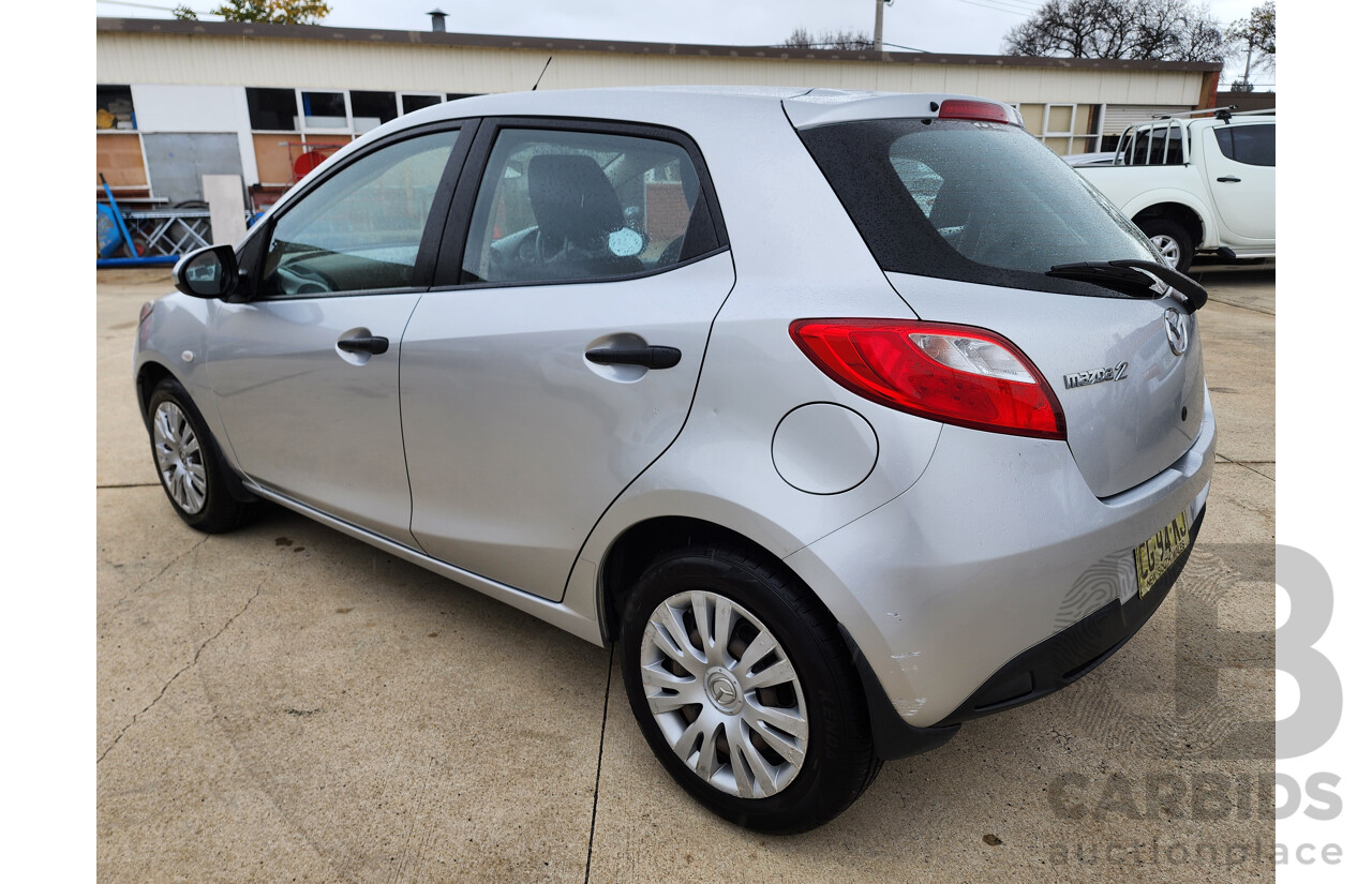 04/2009 Mazda Mazda2 NEO FWD DE 5D Hatchback Silver 1.5L