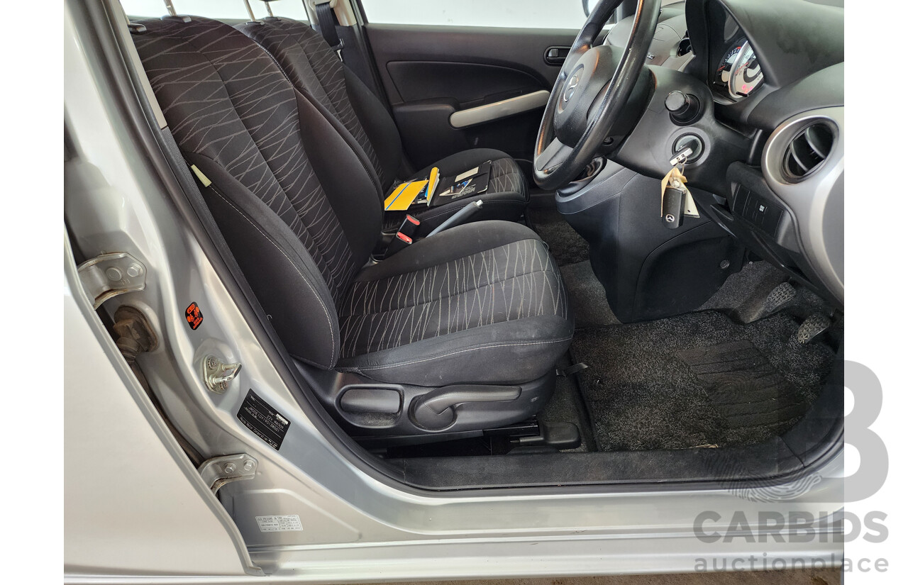 04/2009 Mazda Mazda2 NEO FWD DE 5D Hatchback Silver 1.5L