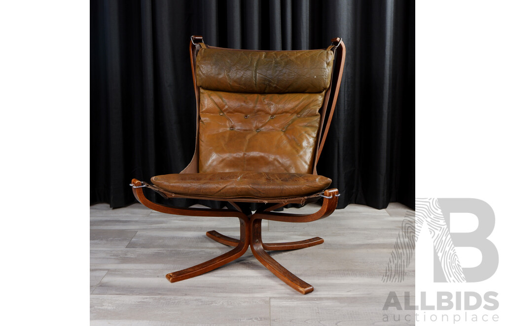 Vintage Falcon Chair by Ingmar Relling