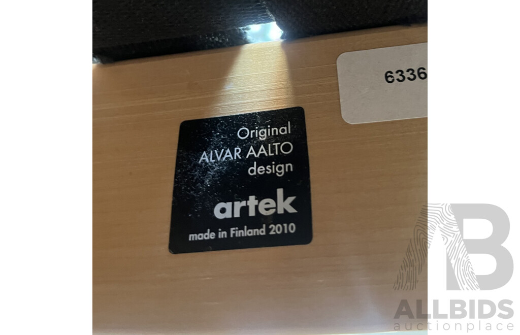 Pair of Alvar Aalto for Artek 611 Chairs