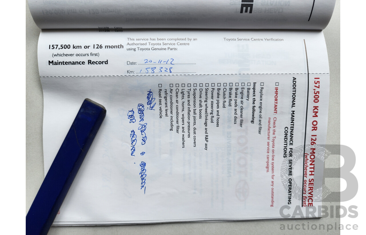 10/2007 Toyota Camry ATEVA FWD ACV40R 4D Sedan Silver 2.4L