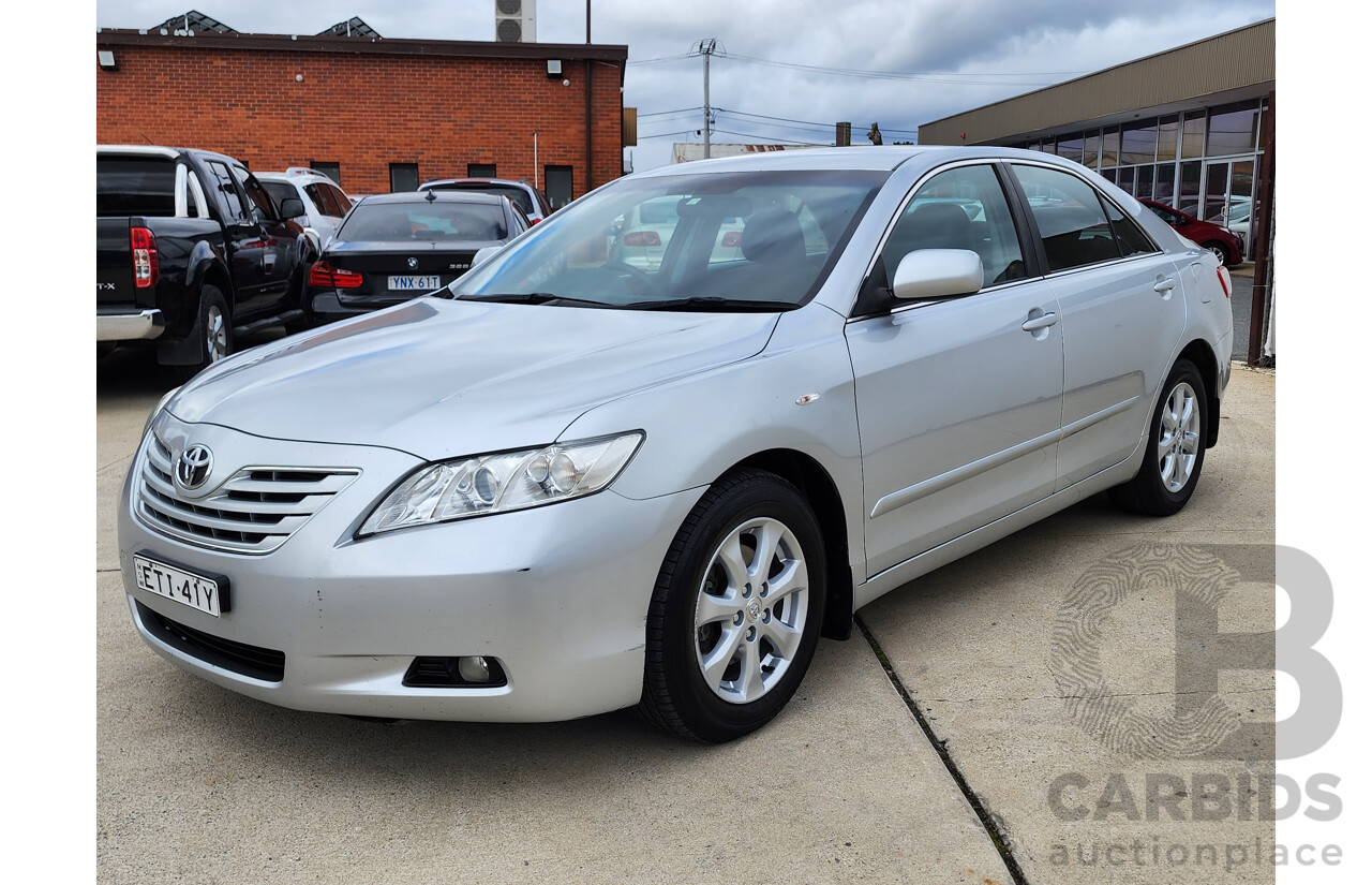 10/2007 Toyota Camry ATEVA FWD ACV40R 4D Sedan Silver 2.4L