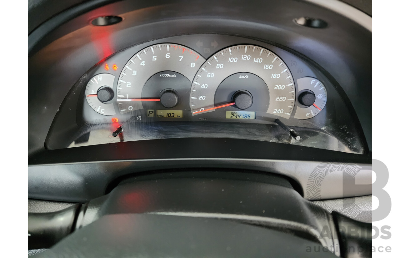 10/2007 Toyota Camry ATEVA FWD ACV40R 4D Sedan Silver 2.4L