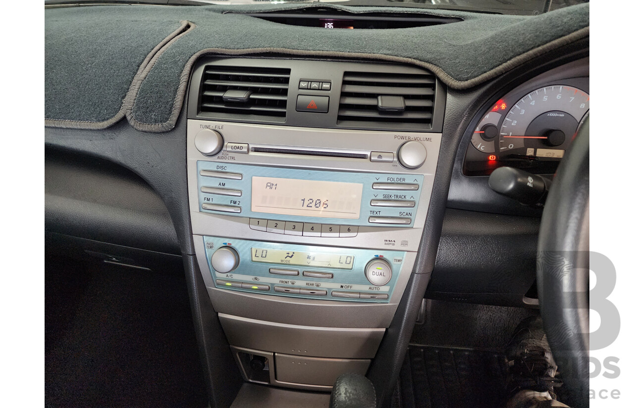 10/2007 Toyota Camry ATEVA FWD ACV40R 4D Sedan Silver 2.4L