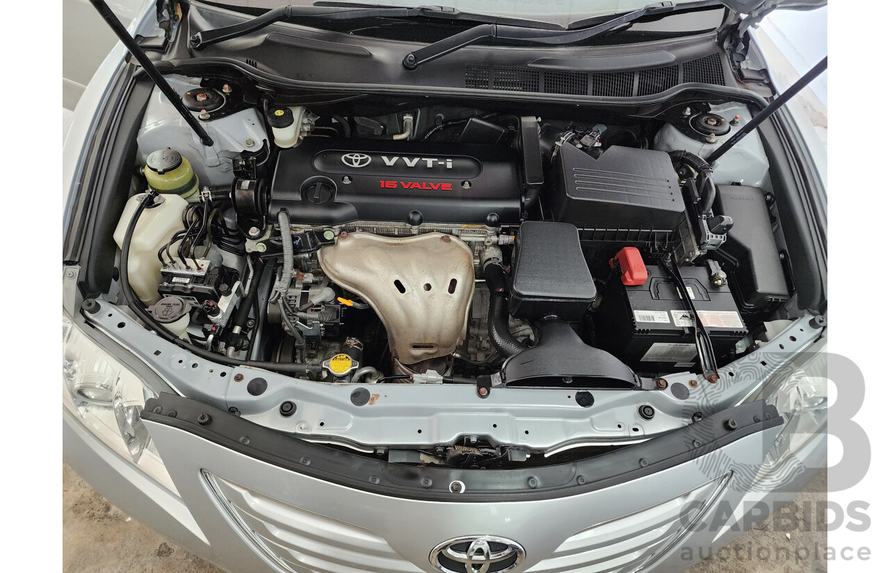 10/2007 Toyota Camry ATEVA FWD ACV40R 4D Sedan Silver 2.4L