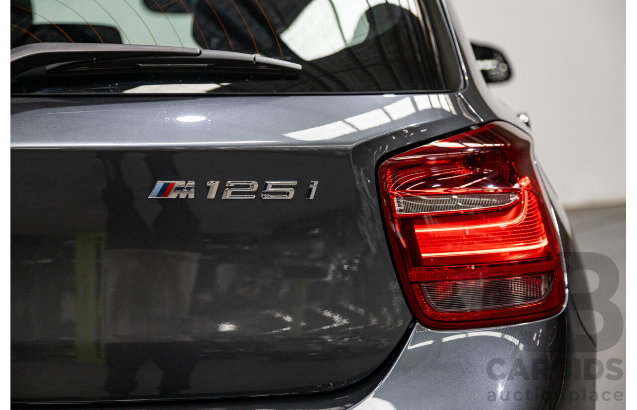 5/2014 BMW 125i M-Sport F20 MY14 5d Hatchback Metallic Grey Turbo 2.0L