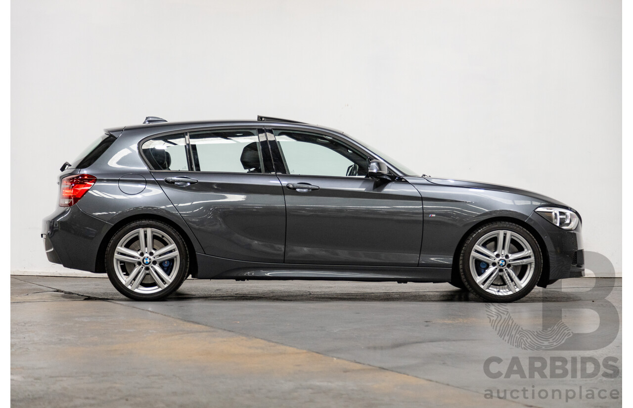 5/2014 BMW 125i M-Sport F20 MY14 5d Hatchback Metallic Grey Turbo 2.0L
