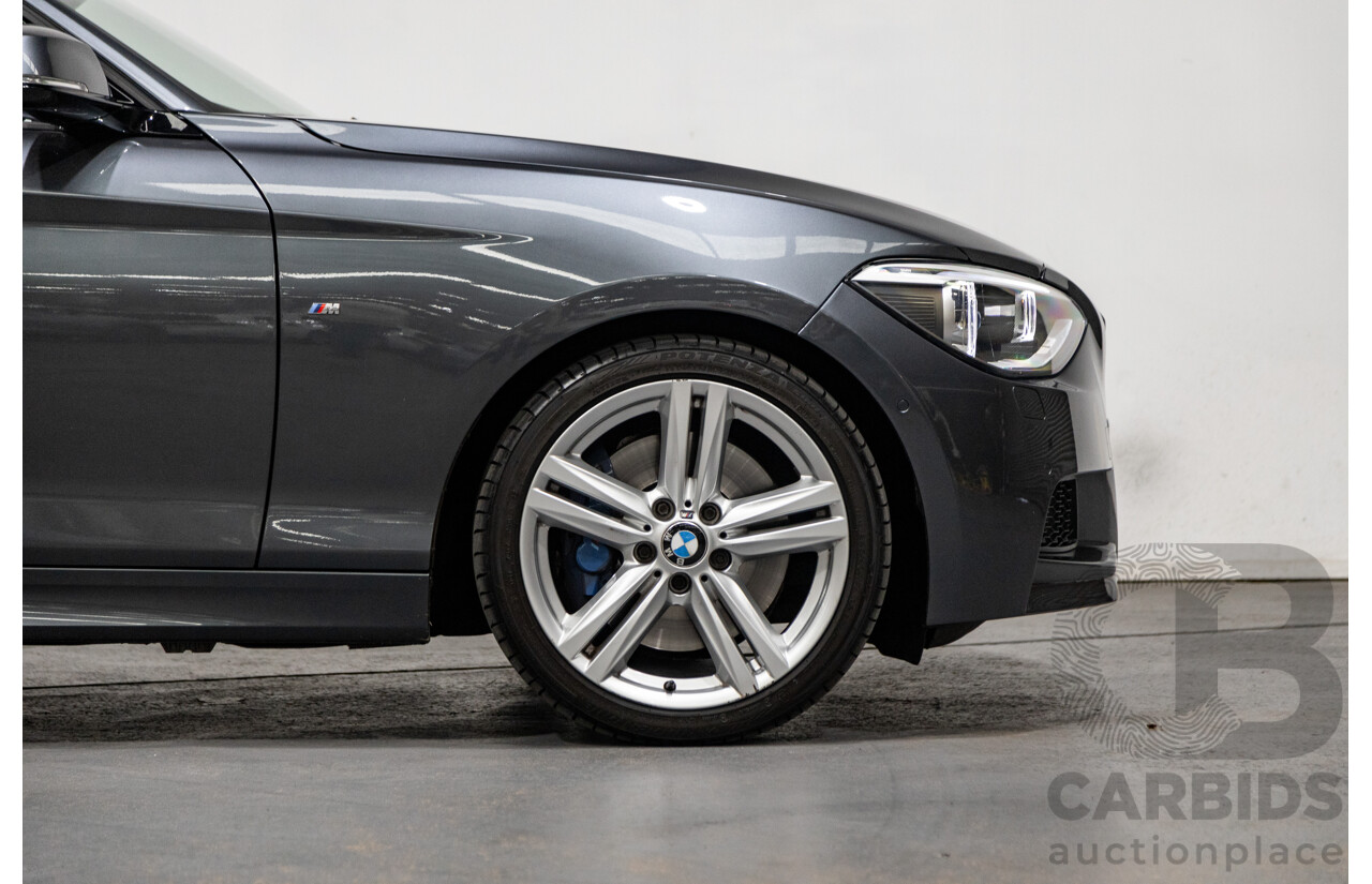 5/2014 BMW 125i M-Sport F20 MY14 5d Hatchback Metallic Grey Turbo 2.0L