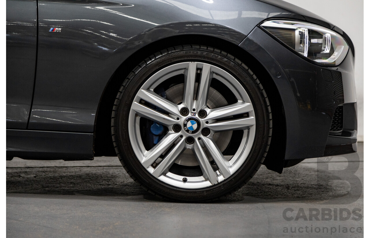 5/2014 BMW 125i M-Sport F20 MY14 5d Hatchback Metallic Grey Turbo 2.0L