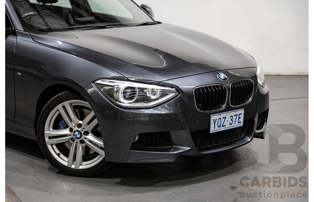 5/2014 BMW 125i M-Sport F20 MY14 5d Hatchback Metallic Grey Turbo 2.0L