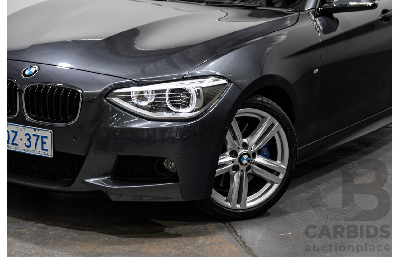 5/2014 BMW 125i M-Sport F20 MY14 5d Hatchback Metallic Grey Turbo 2.0L