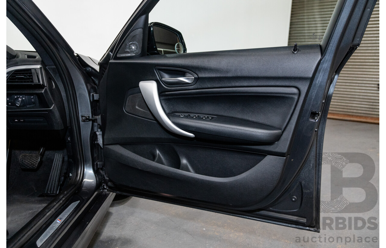 5/2014 BMW 125i M-Sport F20 MY14 5d Hatchback Metallic Grey Turbo 2.0L