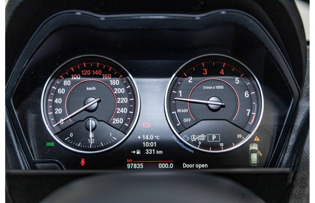 5/2014 BMW 125i M-Sport F20 MY14 5d Hatchback Metallic Grey Turbo 2.0L