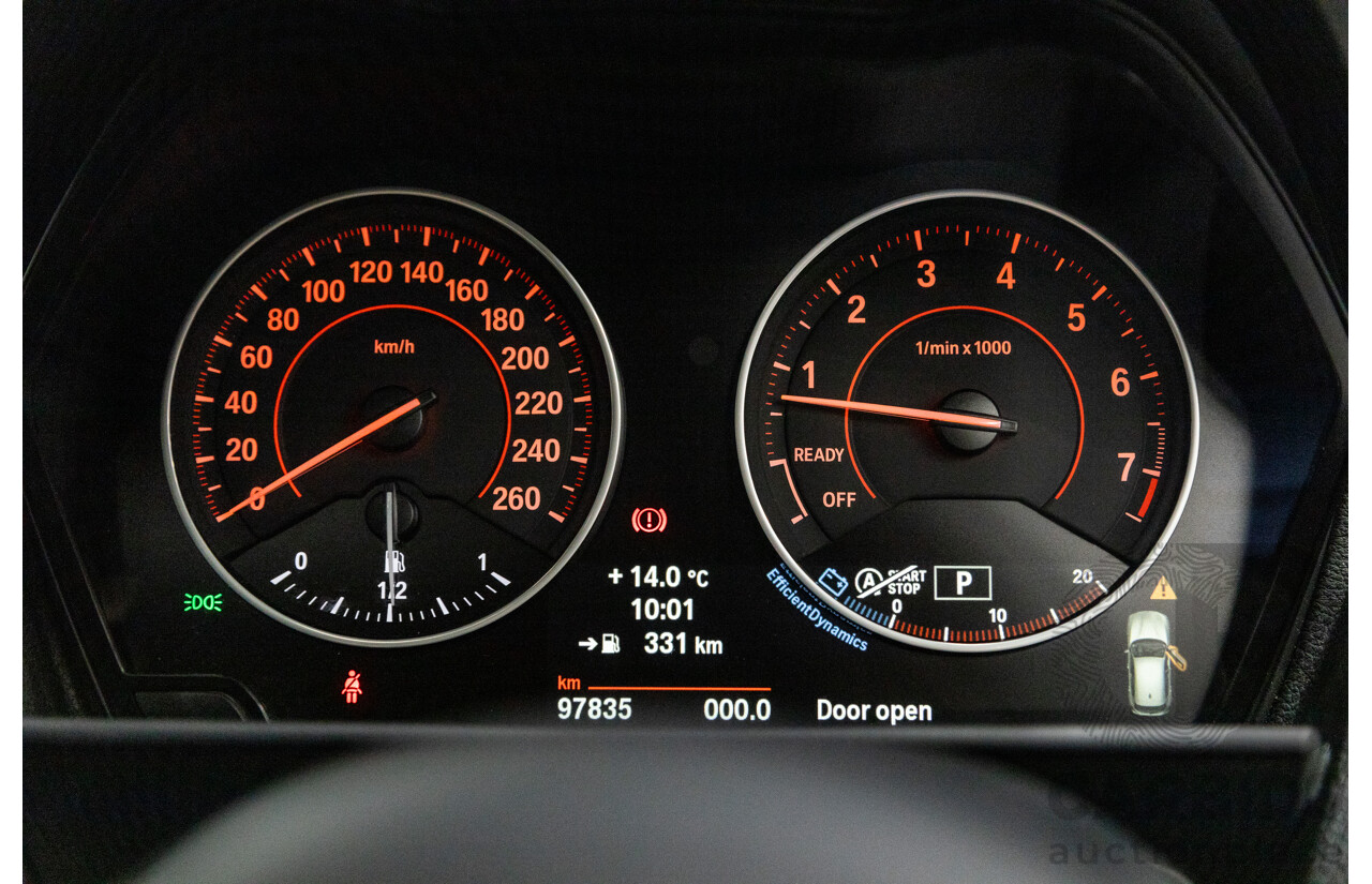 5/2014 BMW 125i M-Sport F20 MY14 5d Hatchback Metallic Grey Turbo 2.0L