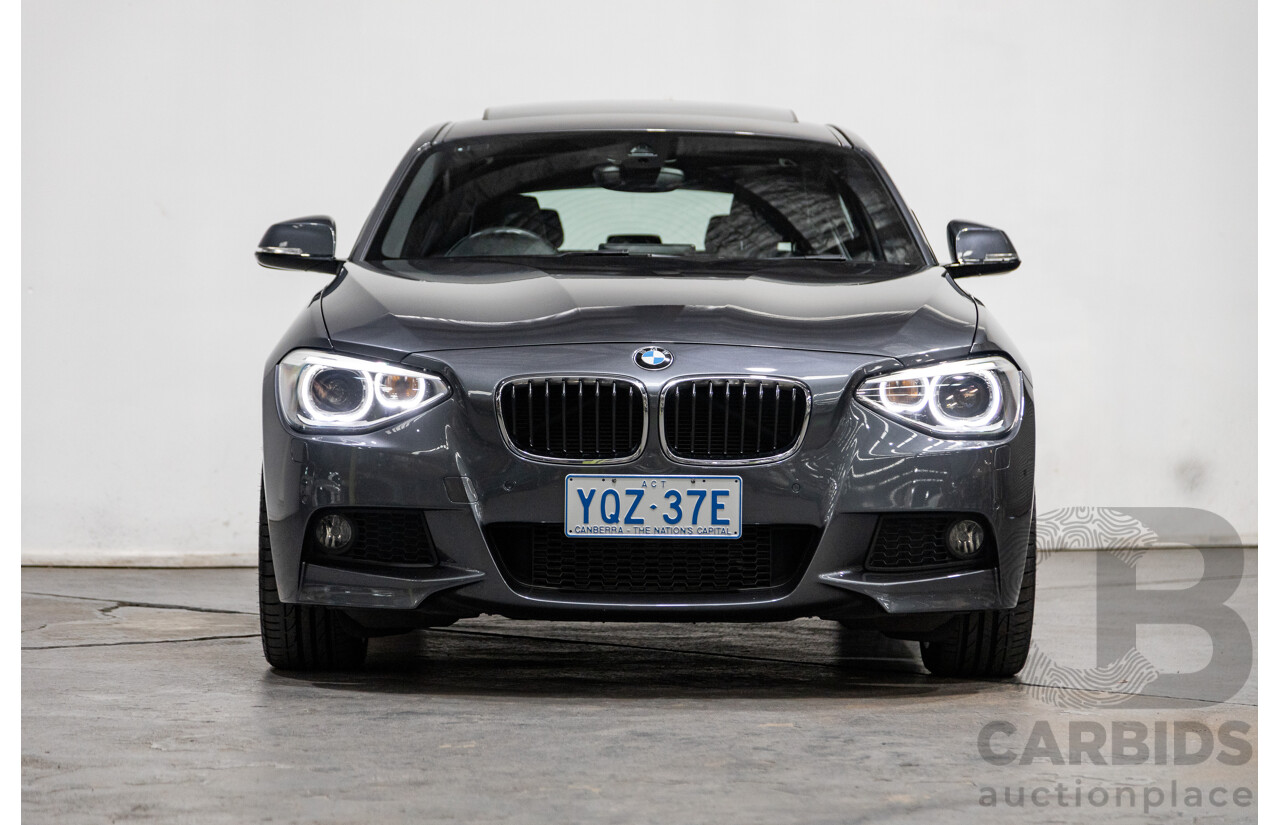 5/2014 BMW 125i M-Sport F20 MY14 5d Hatchback Metallic Grey Turbo 2.0L