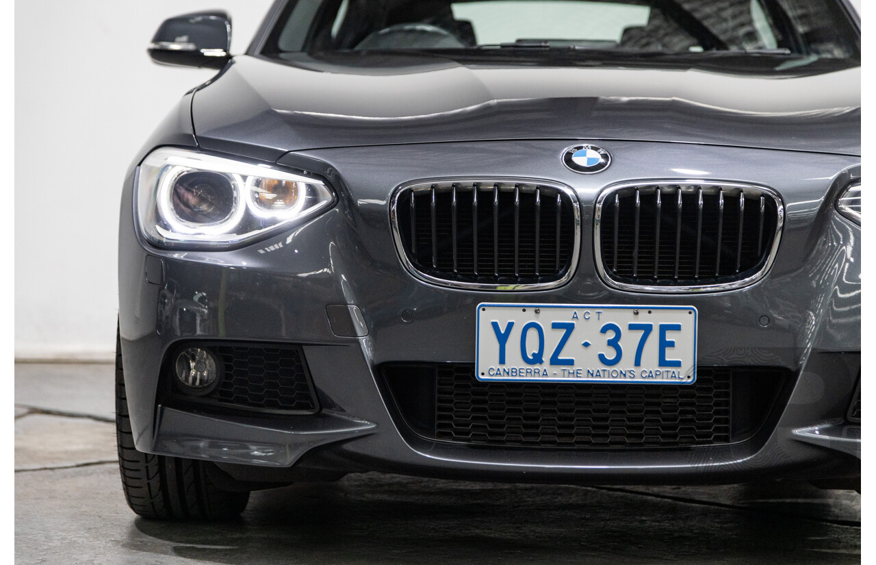 5/2014 BMW 125i M-Sport F20 MY14 5d Hatchback Metallic Grey Turbo 2.0L