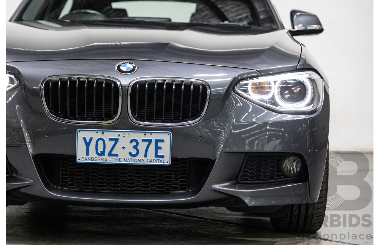 5/2014 BMW 125i M-Sport F20 MY14 5d Hatchback Metallic Grey Turbo 2.0L