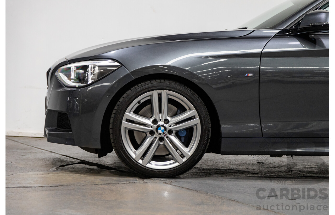 5/2014 BMW 125i M-Sport F20 MY14 5d Hatchback Metallic Grey Turbo 2.0L