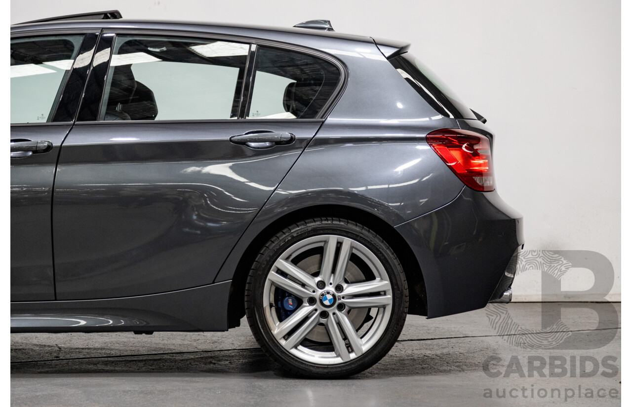 5/2014 BMW 125i M-Sport F20 MY14 5d Hatchback Metallic Grey Turbo 2.0L