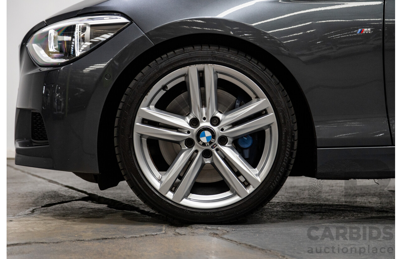 5/2014 BMW 125i M-Sport F20 MY14 5d Hatchback Metallic Grey Turbo 2.0L