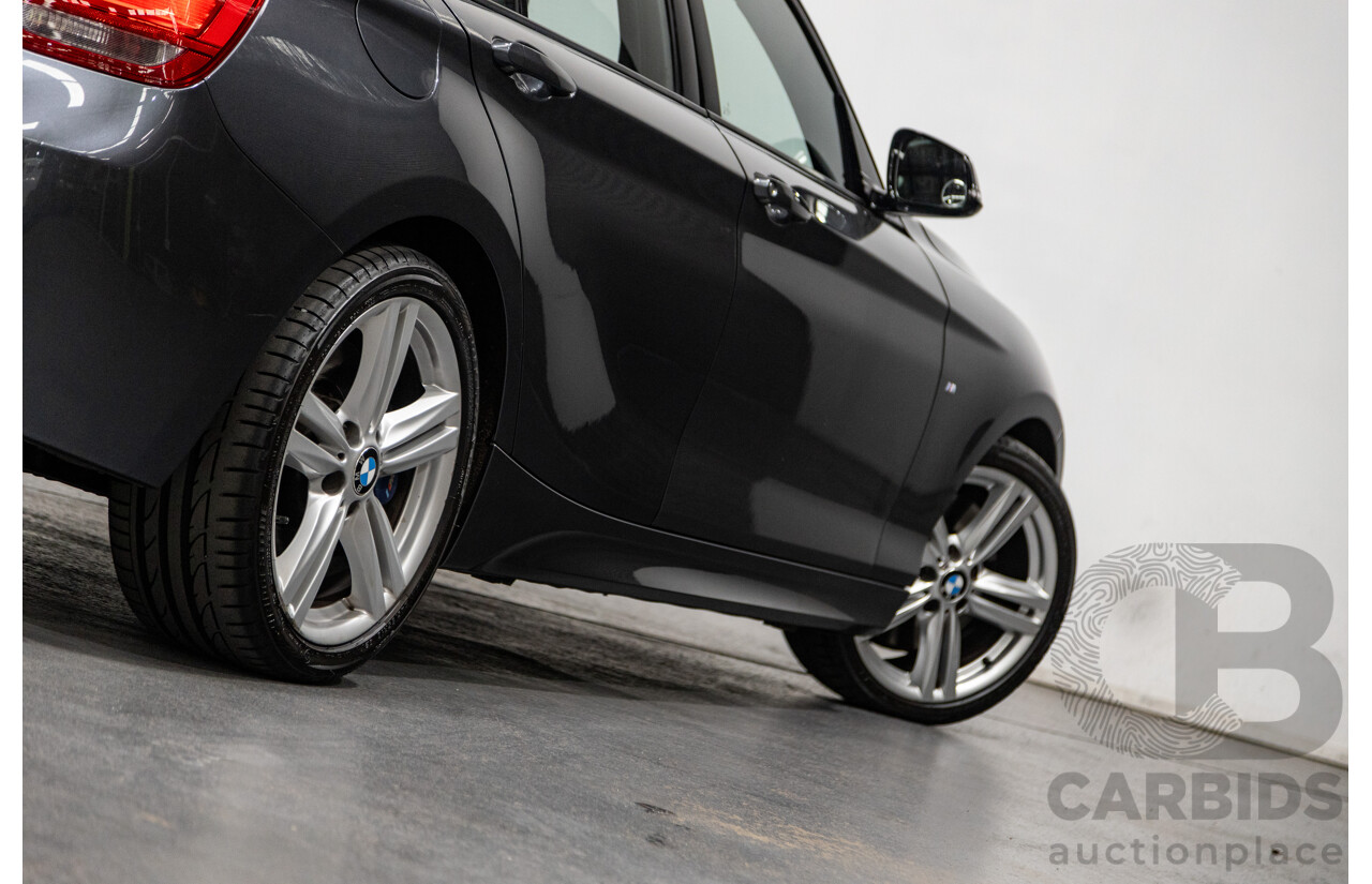 5/2014 BMW 125i M-Sport F20 MY14 5d Hatchback Metallic Grey Turbo 2.0L