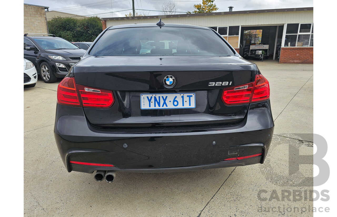 6/2013 BMW 328i F30 4d Sedan Black 2.0L