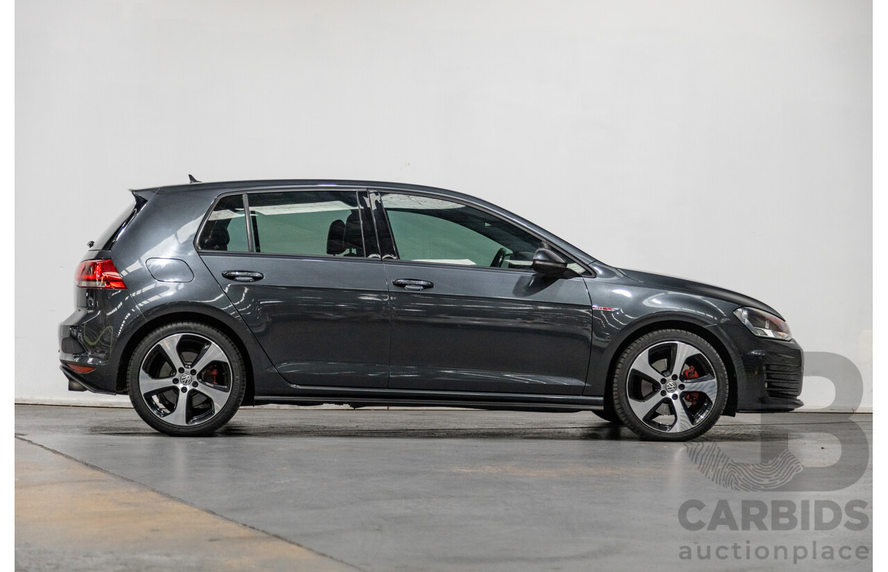 3/2015 Volkswagen Golf GTi AU MK7 MY15 5d Hatchback Carbon Steel Metallic Turbo 2.0L