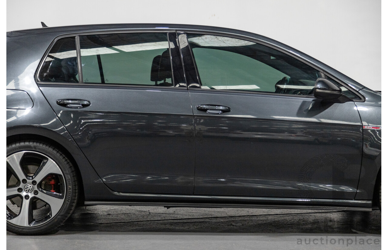 3/2015 Volkswagen Golf GTi AU MK7 MY15 5d Hatchback Carbon Steel Metallic Turbo 2.0L